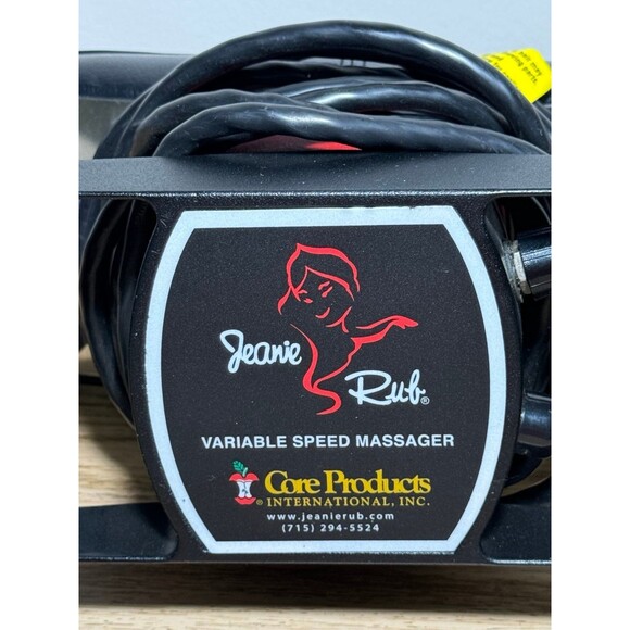 Jeanie Rub‎ 3402-O Variable Speed Massager Body Back Massage Core Products USA - Picture 3 of 9